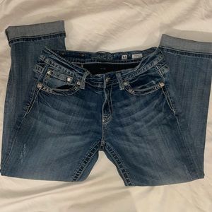 Miss Me cuffed jeans